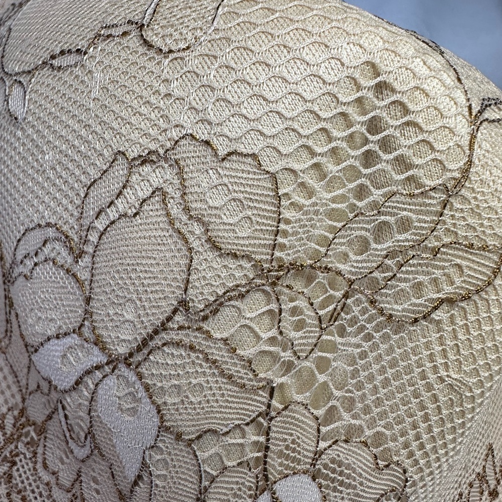 Cacique Women’s Full Coverage Floral Lace Balconette Underwire Bra – Size 38C - Picture 9 of 9